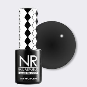 Nail Republic Color Top Protector 30 Black без UV фильтра 10 мл