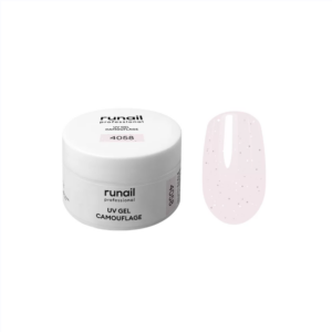 Runail Гель камуфлирующий Серебристый фарфор 4058 15г