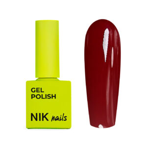 NIK Nails гель-лак Red 06 10г