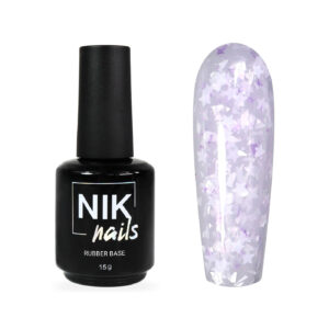 NIK Nails Rubber Base Star Mix 02 15мл