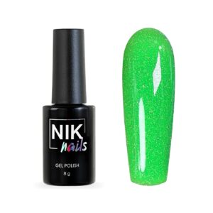 NIK Nails гель-лак Night glow 02 8мл
