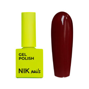 NIK Nails гель-лак Red 09 10г