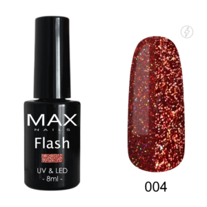 MAX Nails гель-лак Flash 04 8мл светоотражающий