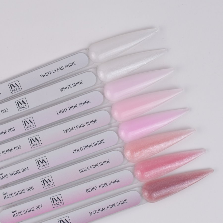 IVA Nails Rubber Base Shine 05 Warm Pink 15мл — изображение 2