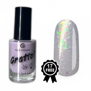 Grattol Лак для ногтей Farfor 02 9мл (Moon farfor)