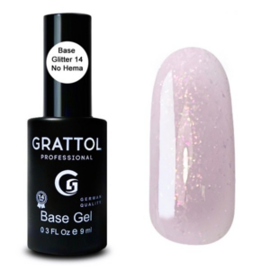 Grattol Base Glitter 14 9мл