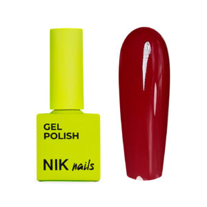 NIK Nails гель-лак Red 05 10г