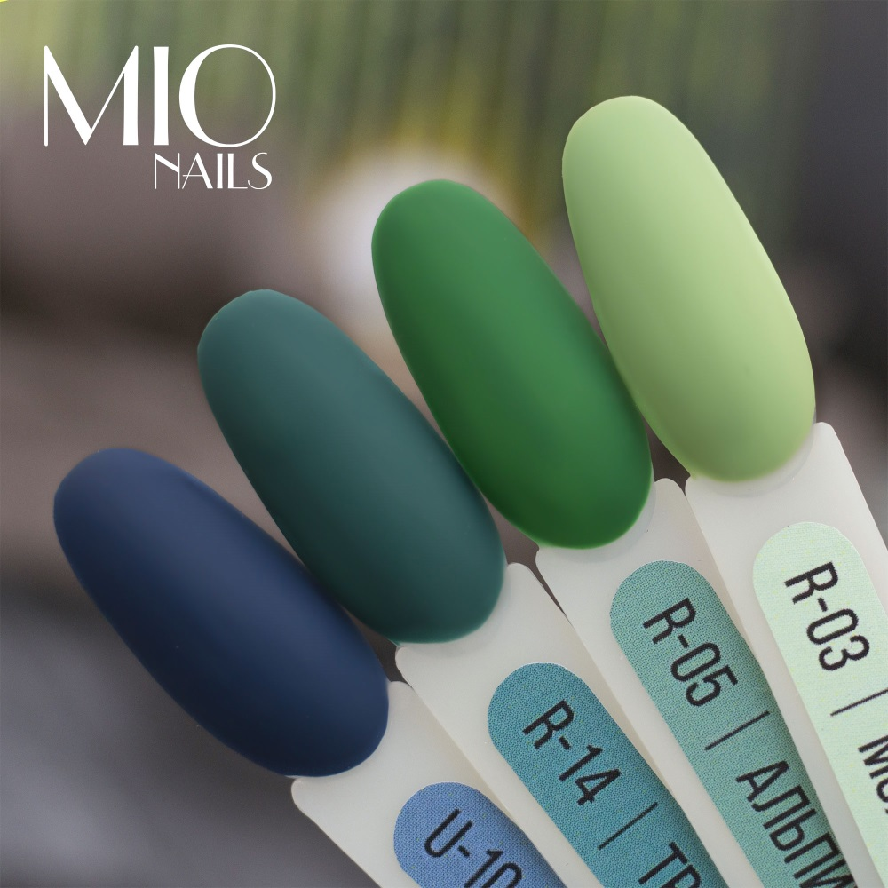 MIO Nails гель-лак R-05 Альпийский луг 8мл — изображение 6