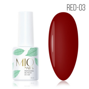 MIO Nails гель-лак Red 03 8мл