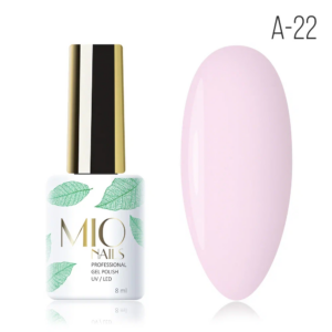 MIO Nails гель-лак A-22 Розовая дымка 8мл