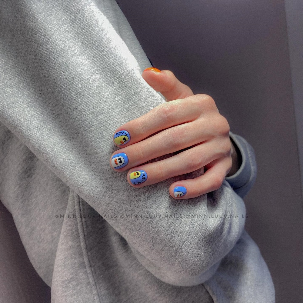 MIO Nails гель-лак S-10 Васильковое платье 8мл — изображение 3