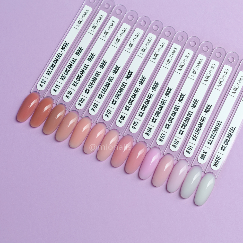 MIO Nails Гель для моделирования ногтей Ice Cream Gel Nude 04 13г — изображение 4