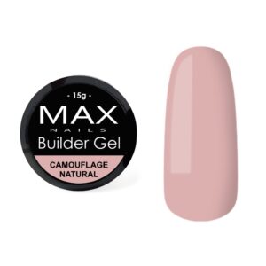 MAX Nails Гель моделирующий Builder Gel Camouflage Natural 15г