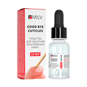 MILV Кератогель щелочной Good Bye Cuticles 15мл 20174