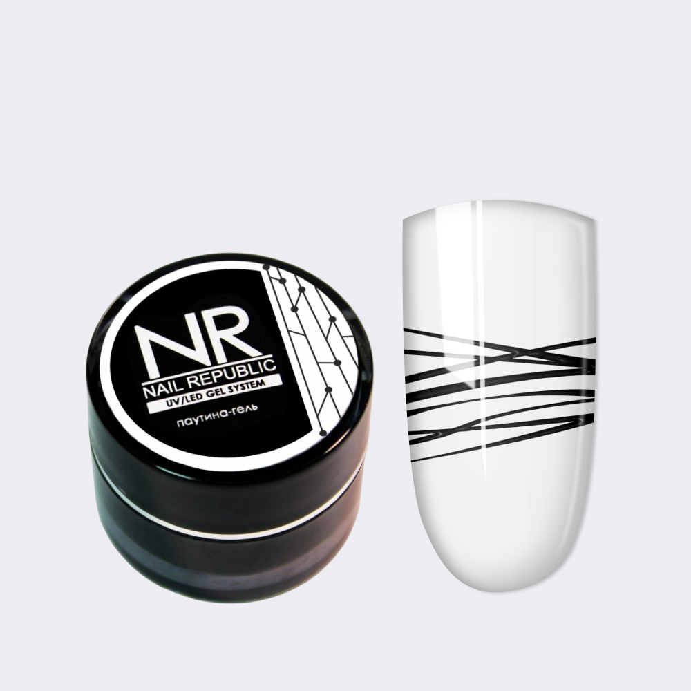 Nail Republic Гель-паутинка Черная 5г