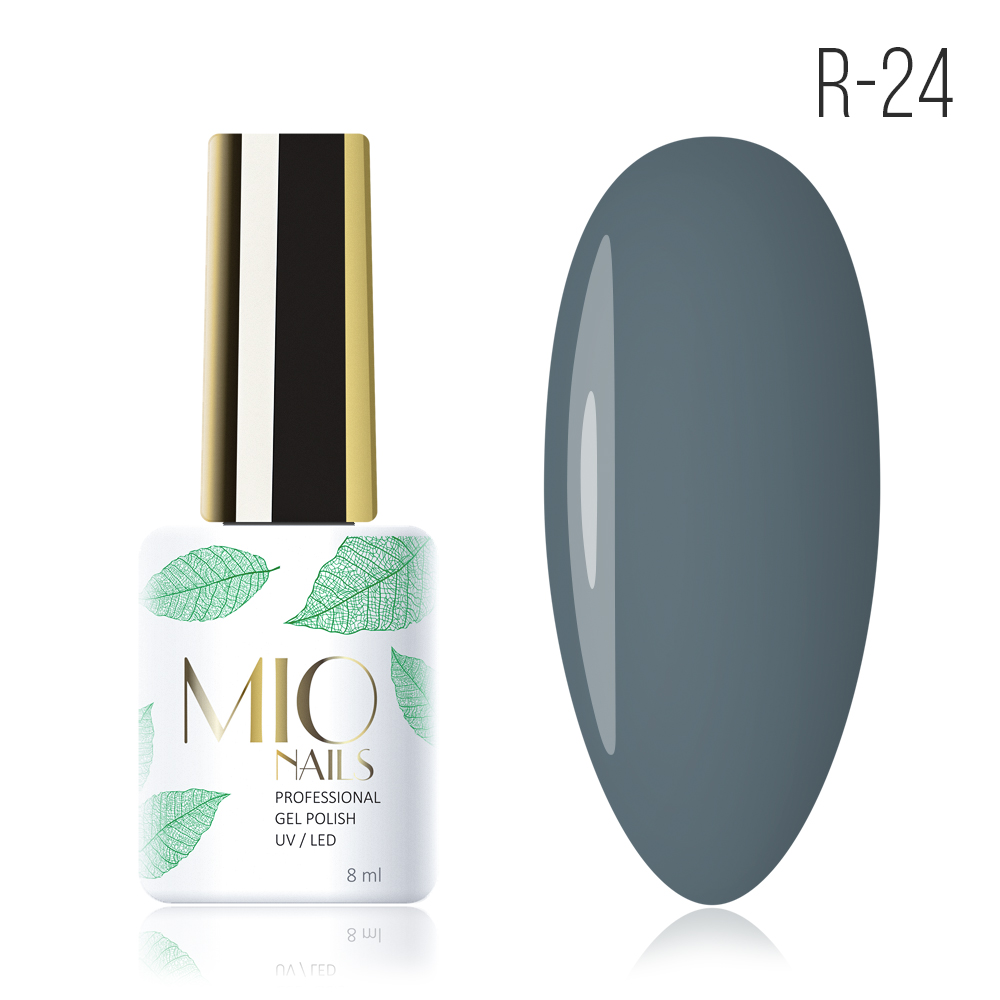 MIO Nails гель-лак R-24 Серый кардинал 8мл