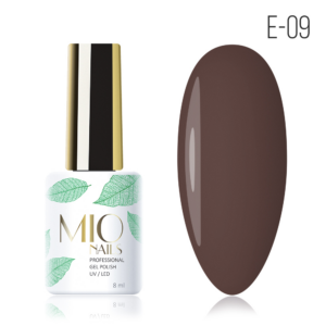 MIO Nails гель-лак E-09 Оникс 8мл