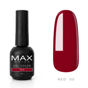 MAX Nails Гель-лак RED 05 10г