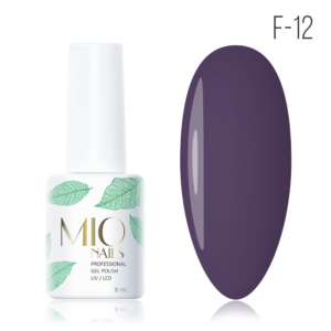 MIO Nails гель-лак F-12 Темная орхидея 8мл